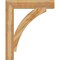 Ekena Millwork Thorton Block Rough Sawn Bracket, Western Red Cedar, 6"W x 36"D x 44"H BKT06X36X44THR05RWR - alternate 4